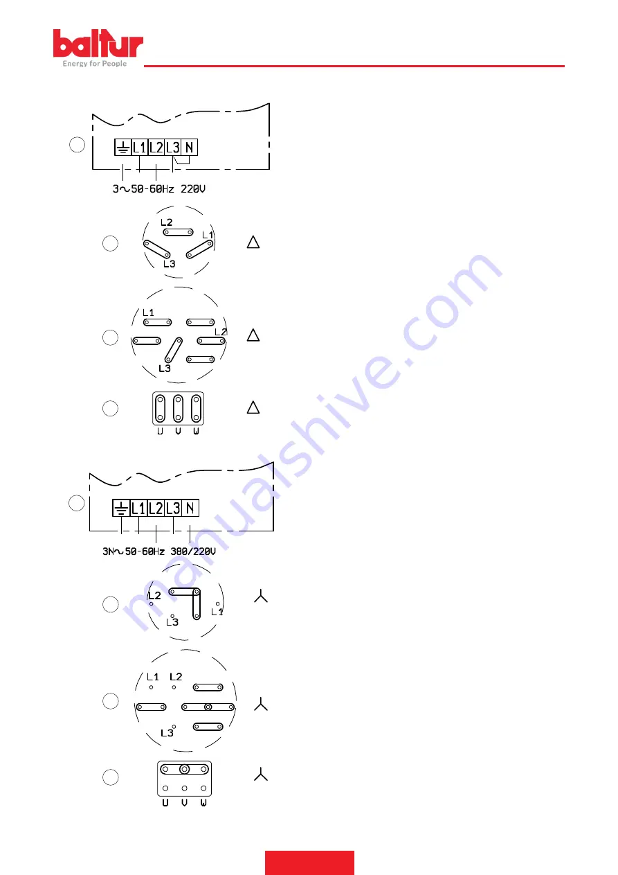 baltur BT 17N Instruction Manual For Installation, Use And Maintenance Download Page 33