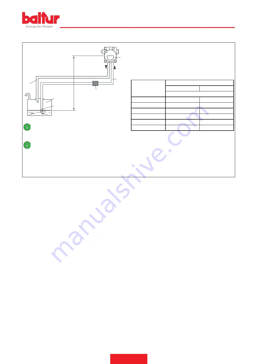 baltur BT 17N Instruction Manual For Installation, Use And Maintenance Download Page 45