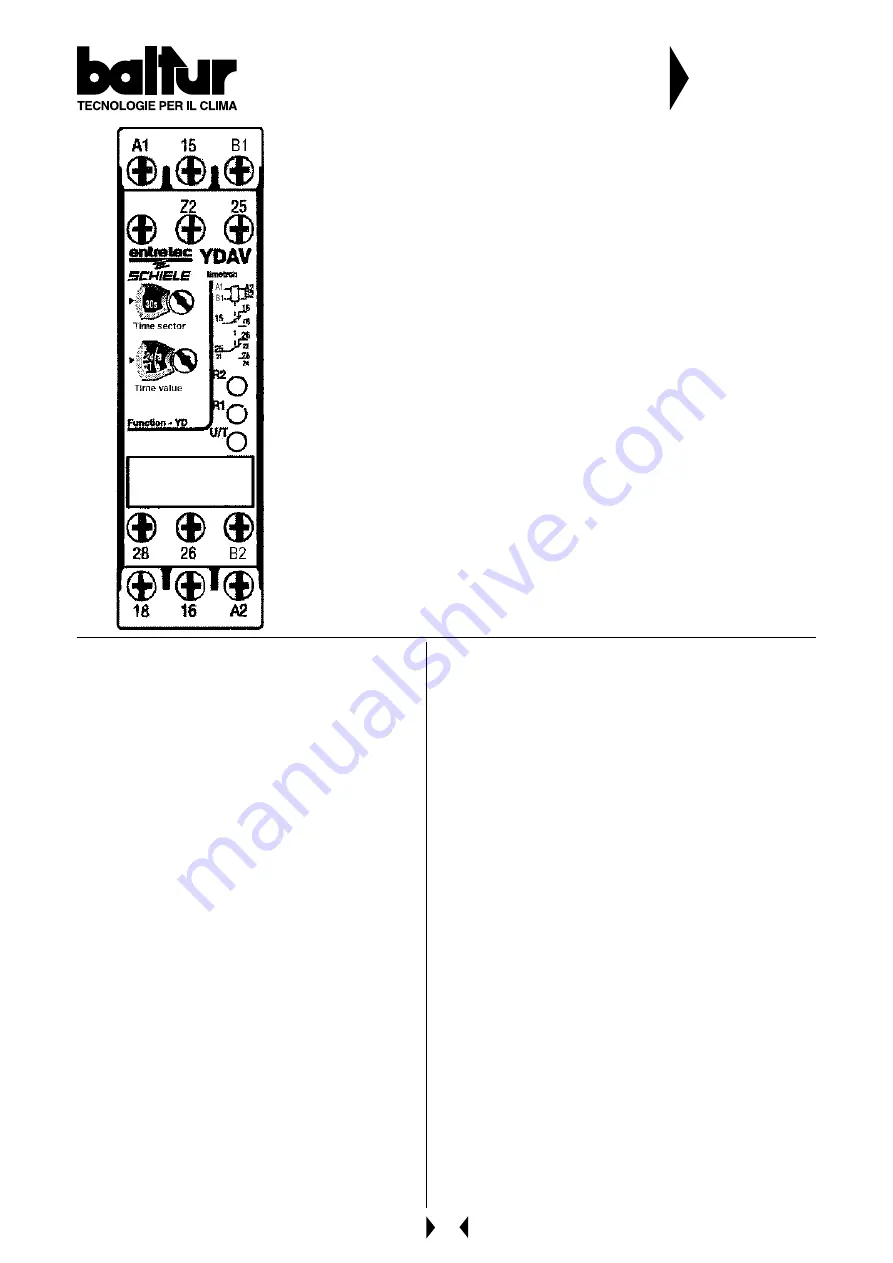 baltur BT 250 DSG K Series Manual Download Page 80