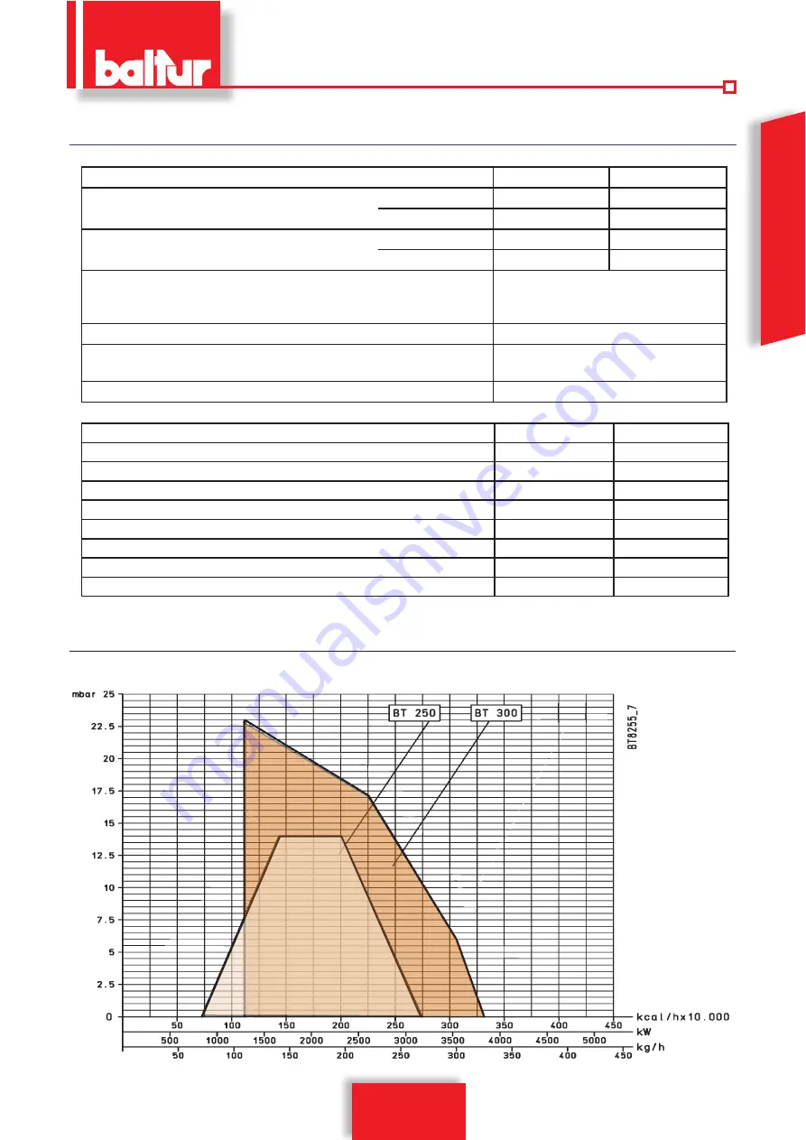 baltur BT 300 DSG 4T Manual User Instructions Download Page 111