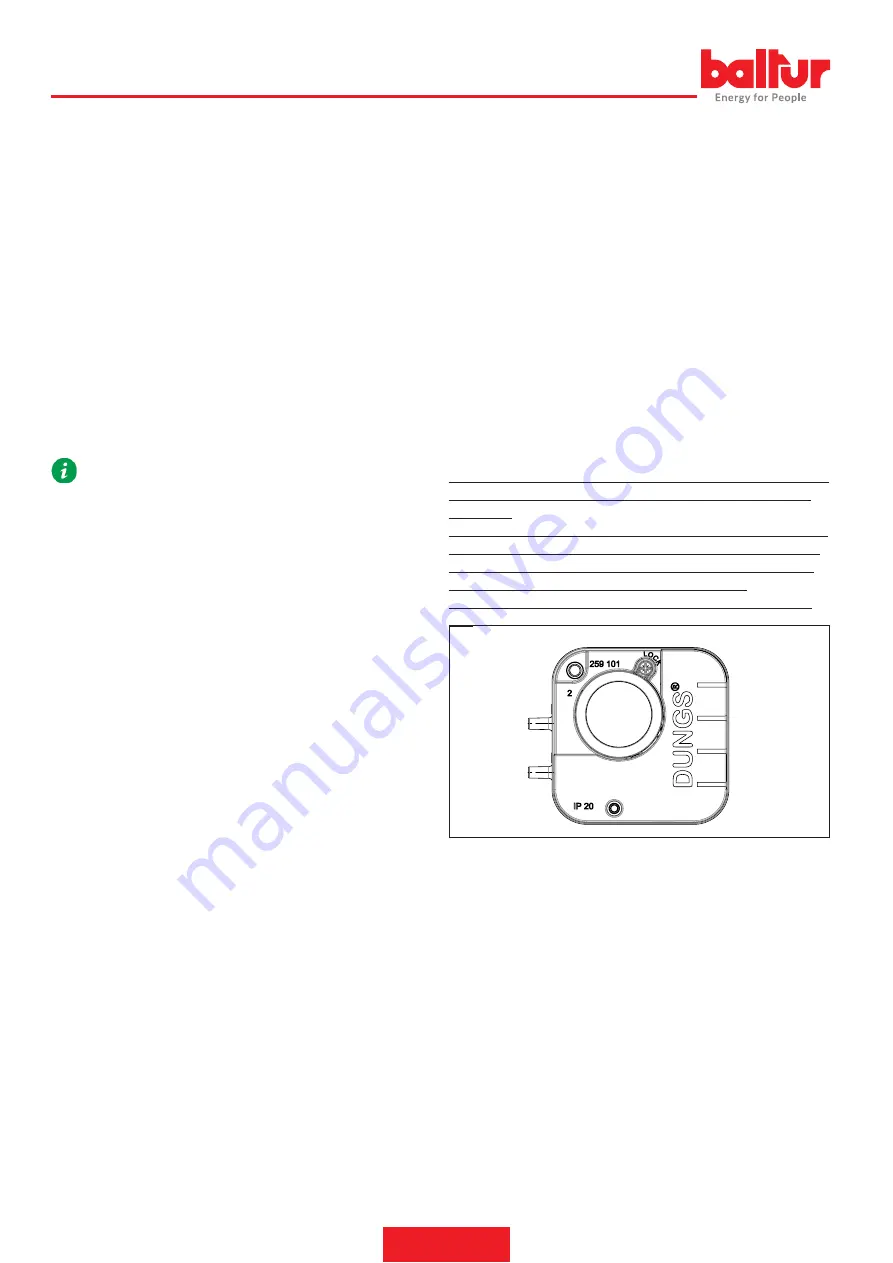 baltur BTG 3,6P Instruction Manual Download Page 16