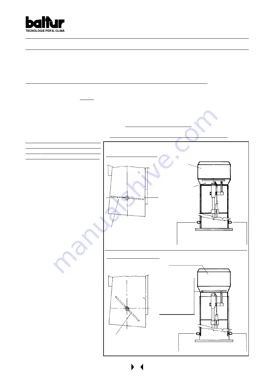 baltur COMIST 122 DSPGM Instruction Download Page 33