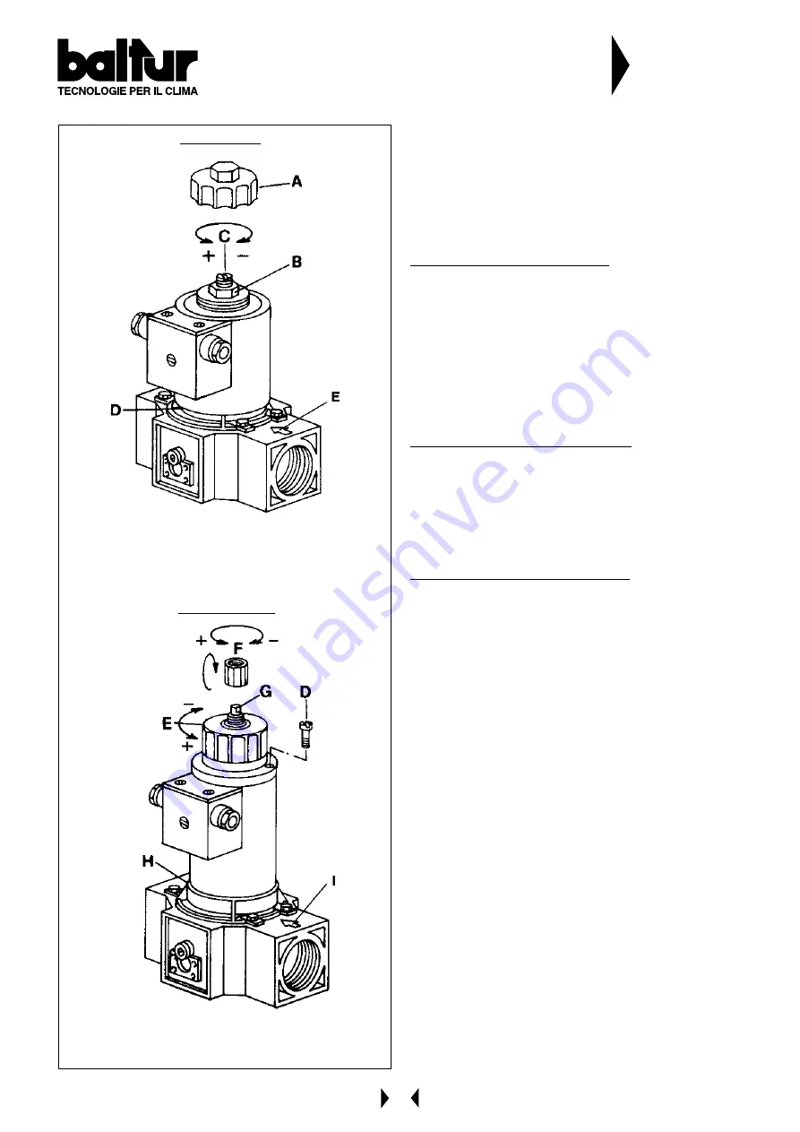 baltur comist 122 Instruction Download Page 23