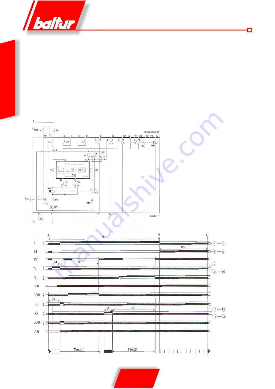 baltur COMIST 180 Instructions For Use Manual Download Page 30