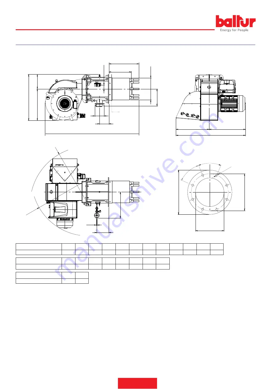 baltur TBG 2000 LX ME Скачать руководство пользователя страница 12