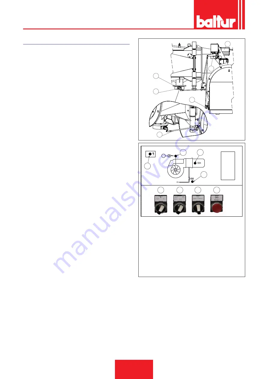 baltur TBG 2000 MC Installation, Use And Maintenance Instruction Manual Download Page 46