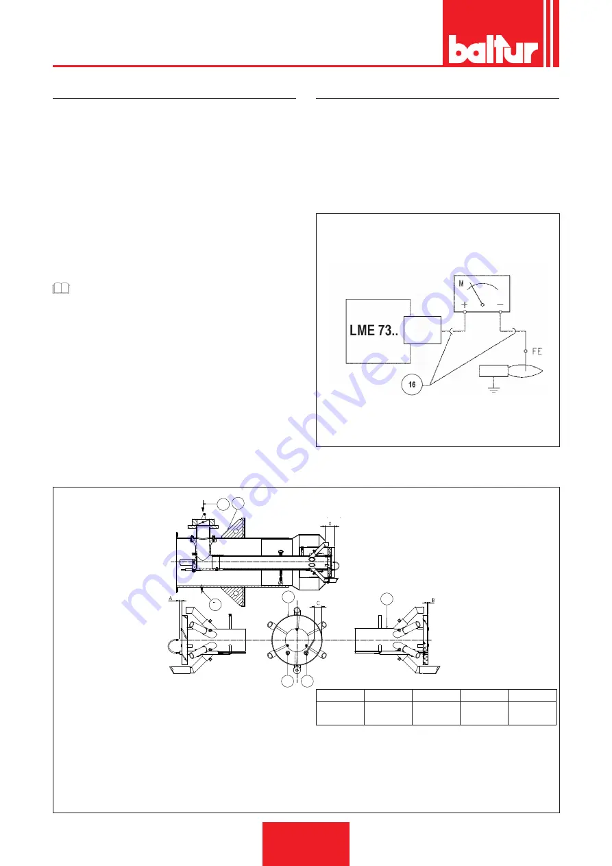 baltur TBG 480 MC Installation, Use And Maintenance Instruction Manual Download Page 54