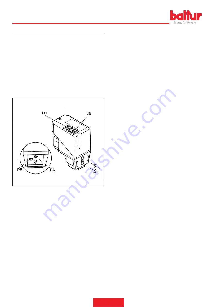 baltur TBG 85 MC Instruction Manual For Installation, Use And Maintenance Download Page 52