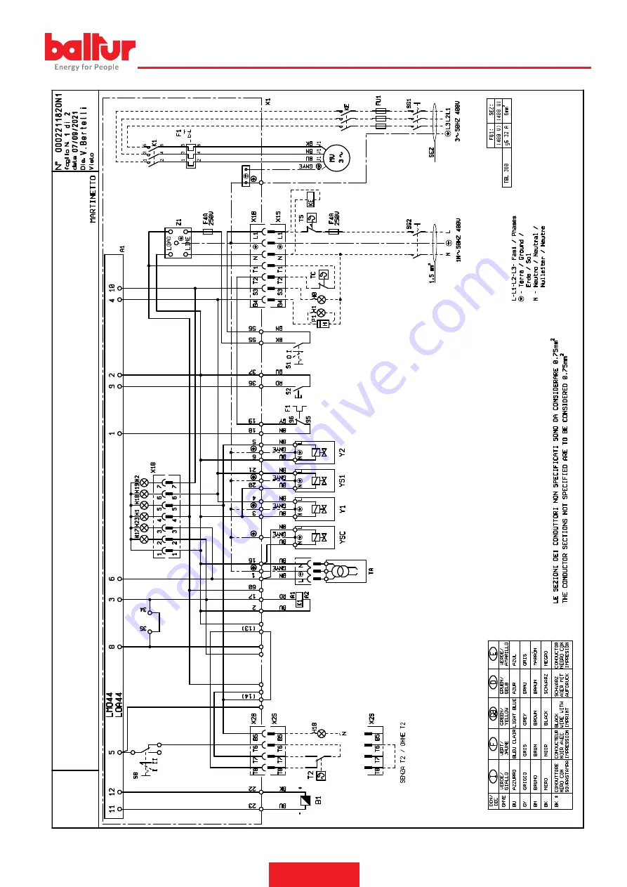 baltur TBL 360P Скачать руководство пользователя страница 89