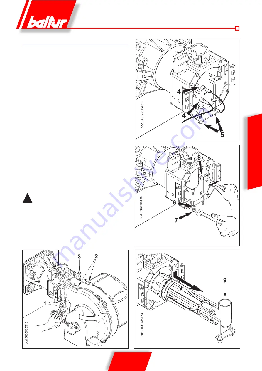 baltur TBML 80 PN Manual Instructions For Use Download Page 65