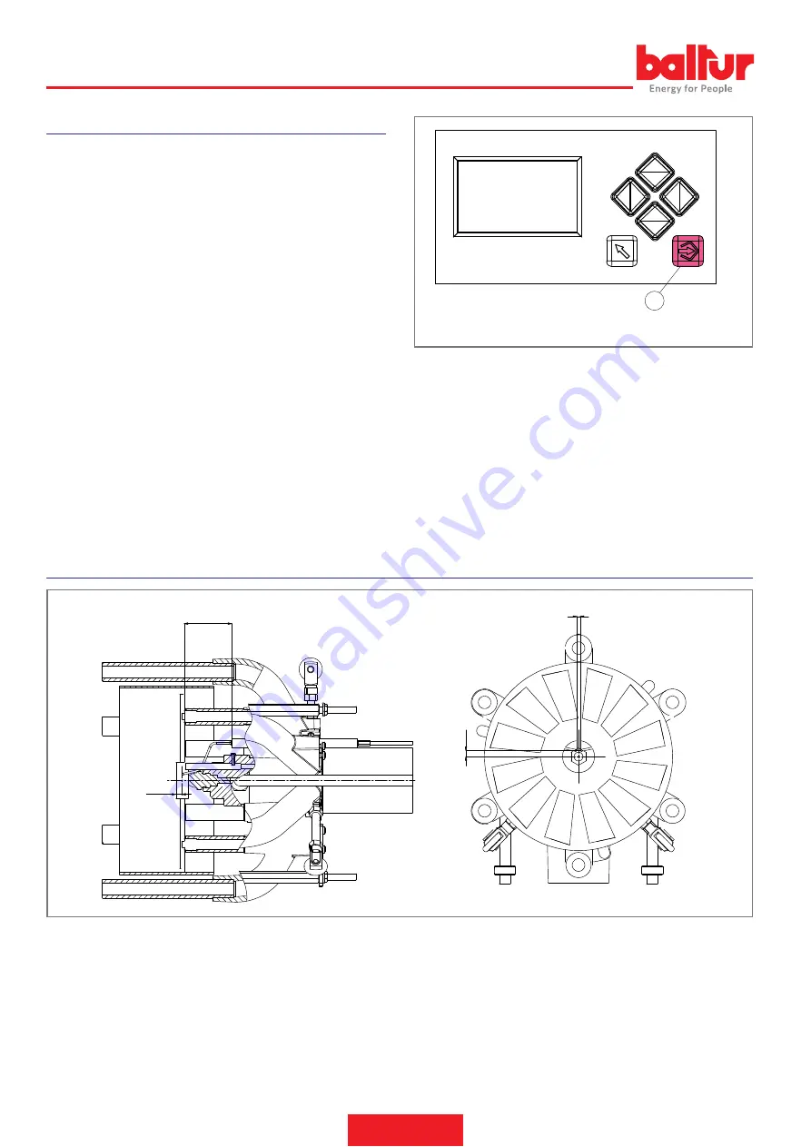 baltur TBML 900 ME Instruction Manual For Installation, Use And Maintenance Download Page 56