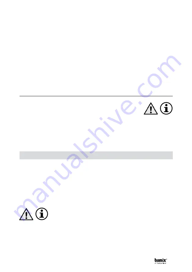 Bamix Classic EO Series Full Instruction Manual Download Page 43