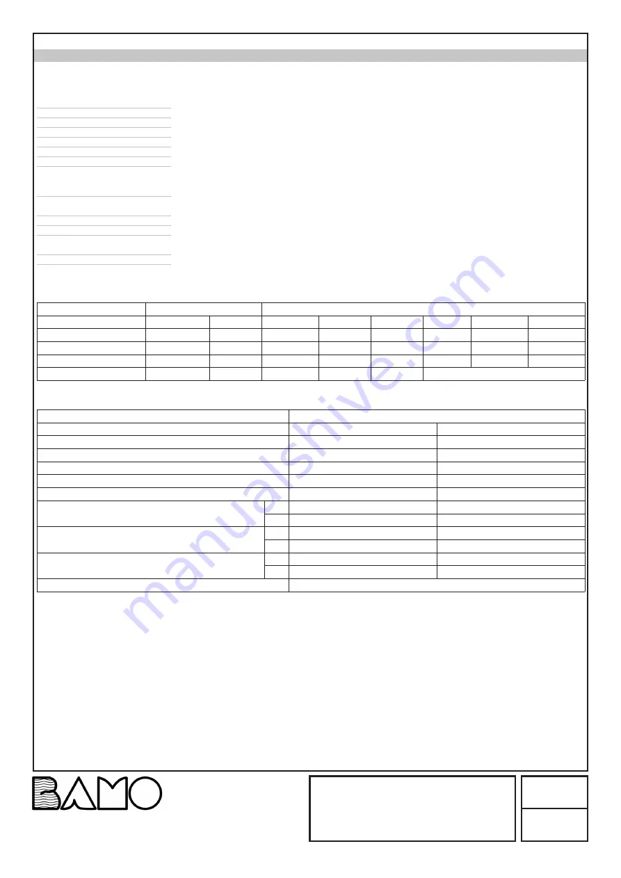 BAMO IER NivOil Operating Instructions Manual Download Page 16