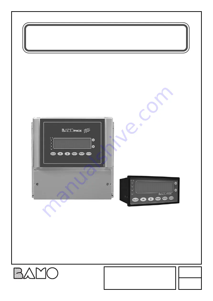 Bamo 436-02 Instruction Manual Download Page 1