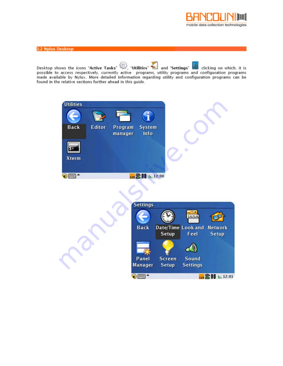 Bancolini Nylux User Manual Download Page 12