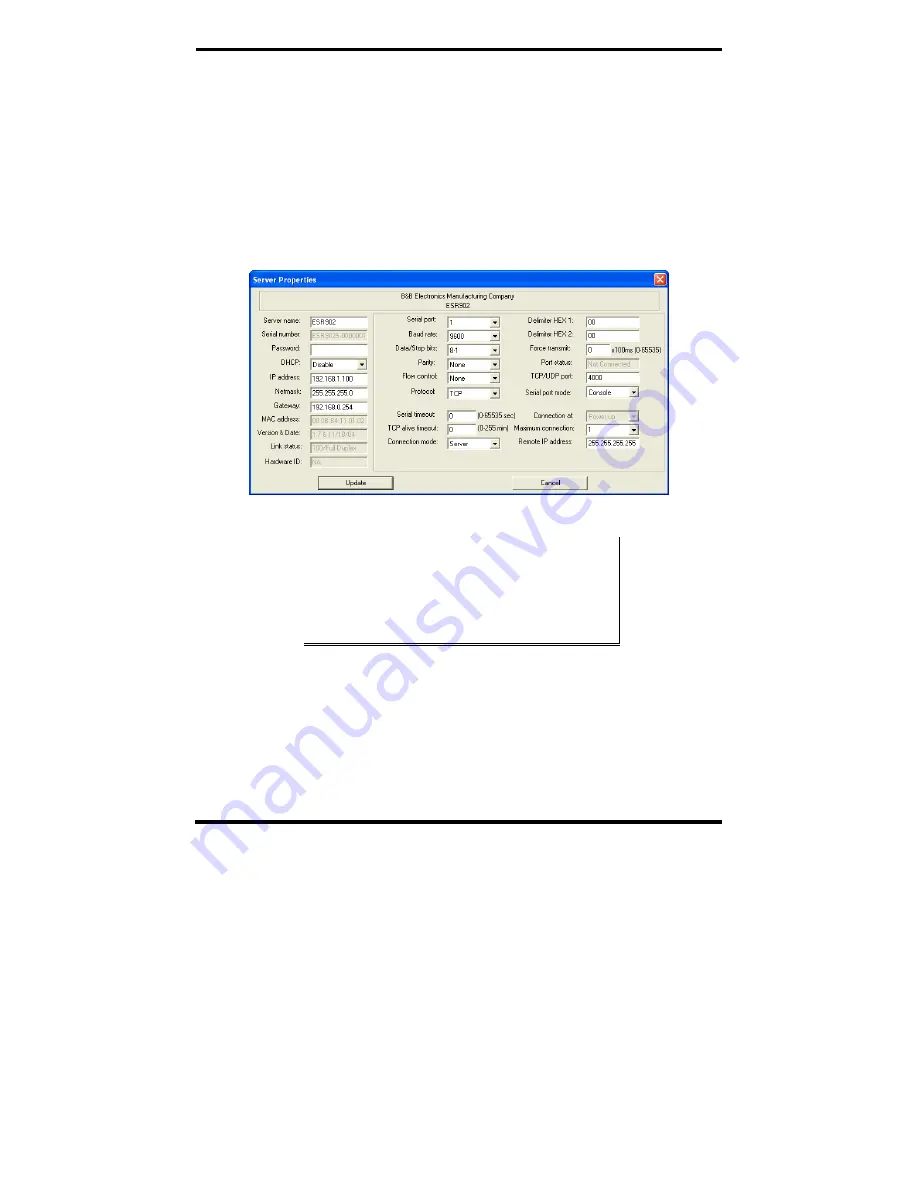 B&B Electronics ESR901 User Manual Download Page 39