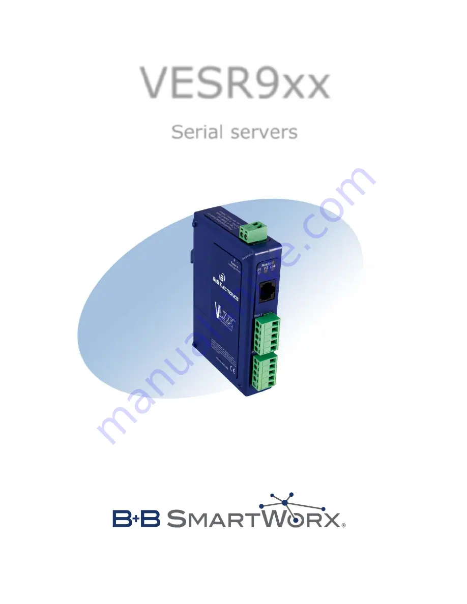 B&B VESR901 User Manual Download Page 1