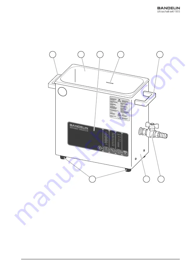 BANDELIN Sonorex Digiplus DL 102 H Instructions For Use Manual Download Page 12