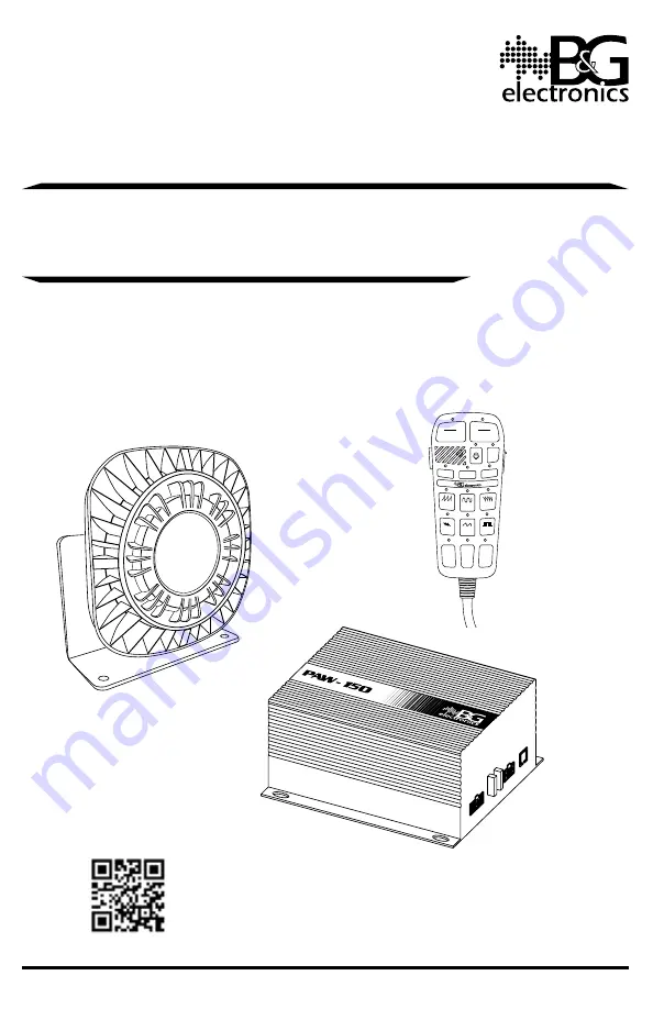 B&G electronics PAW-150 Installation And Operation Manual Download Page 5