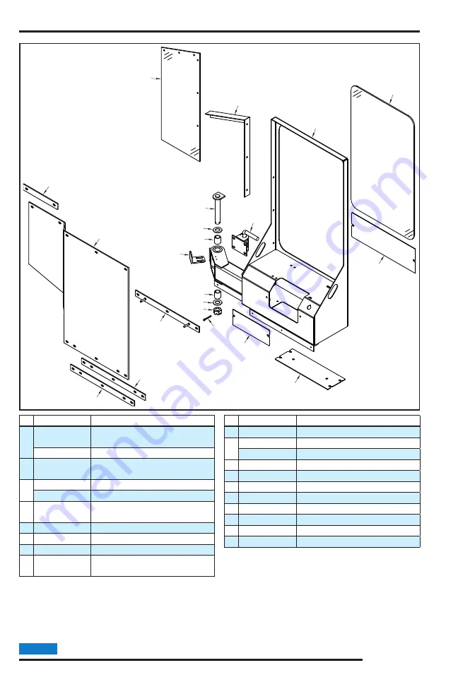 Bandit 2550 Operating Manual Download Page 86