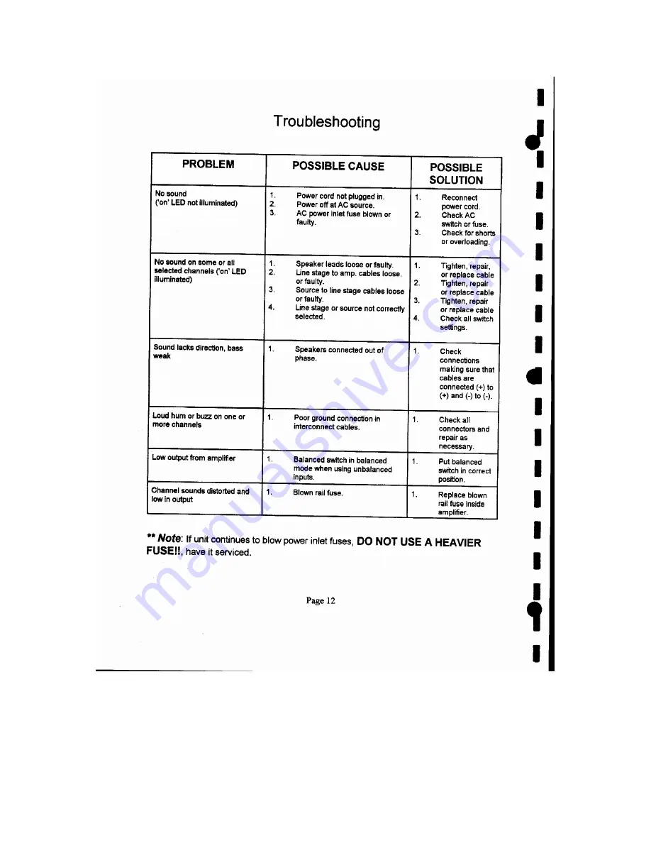 B&K EX4420M Owner'S Manual Download Page 13