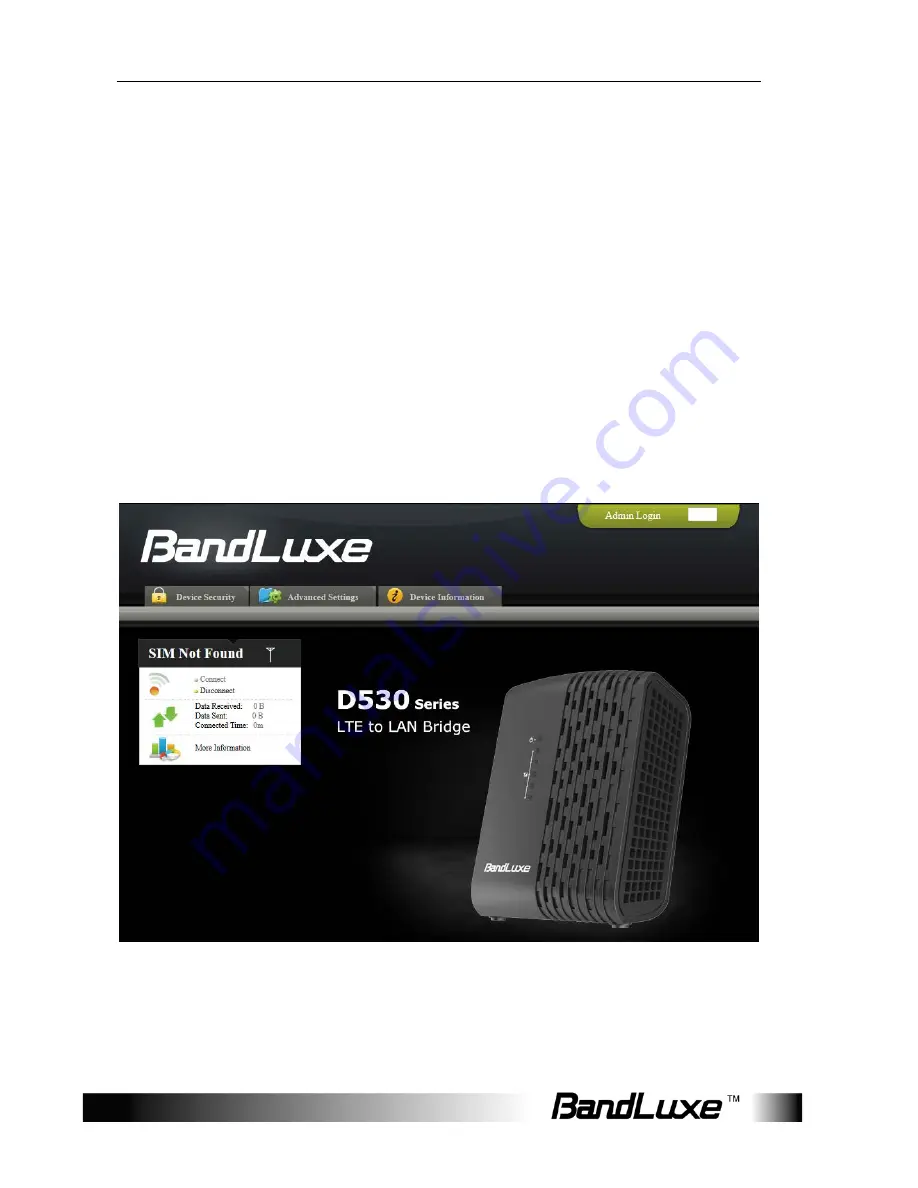 BandLuxe D535U User Manual Download Page 10