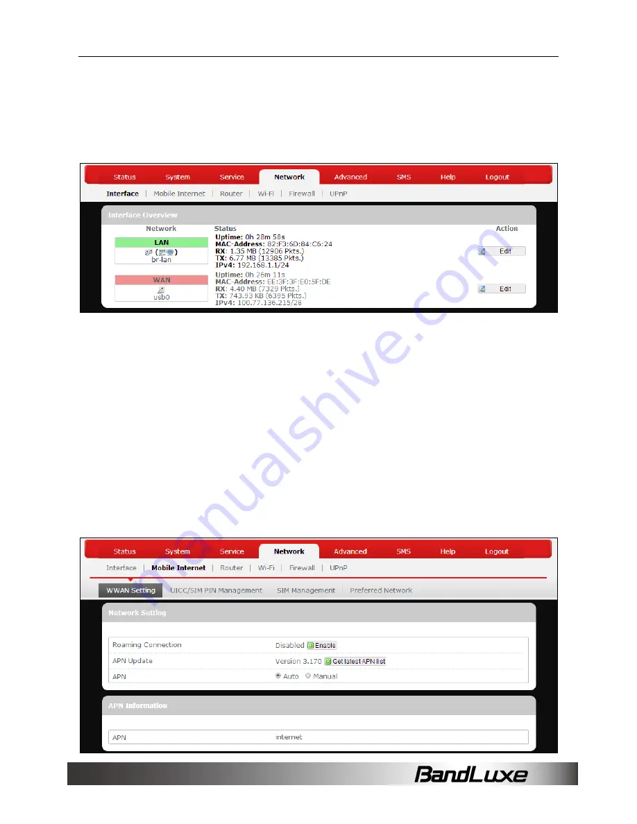 BandLuxe R560 Series User Manual Download Page 23