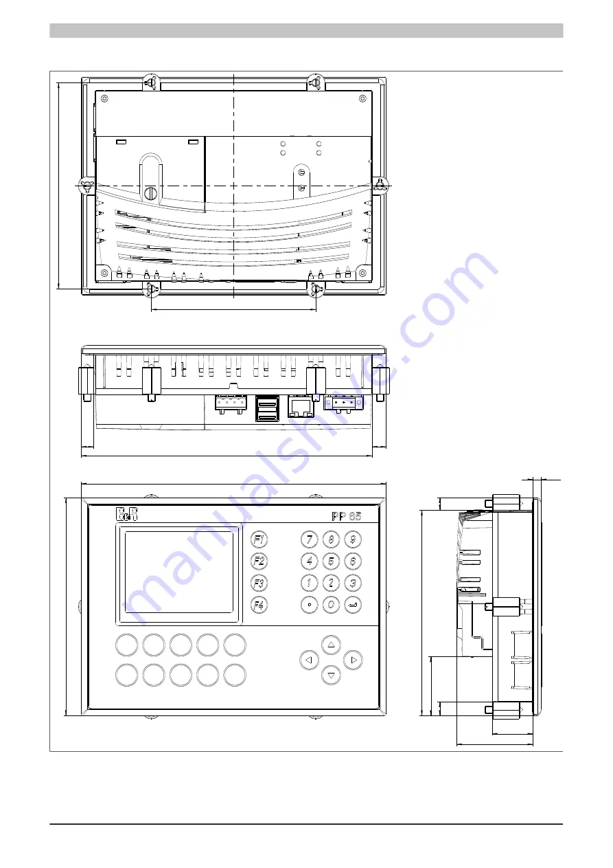 B&R Industrial Automation GmbH Power Panel 65 Скачать руководство пользователя страница 34