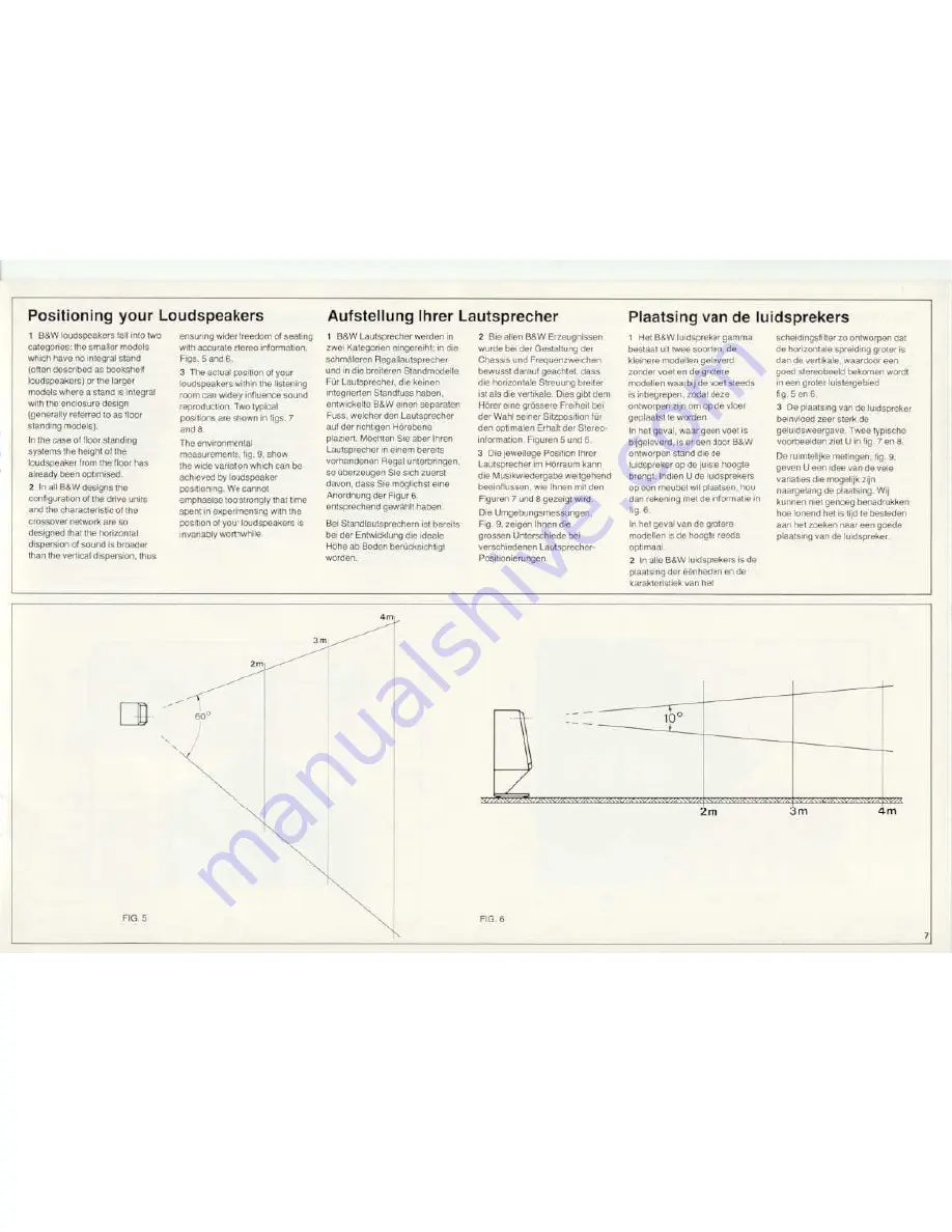 B&W electronics DM16 Скачать руководство пользователя страница 7