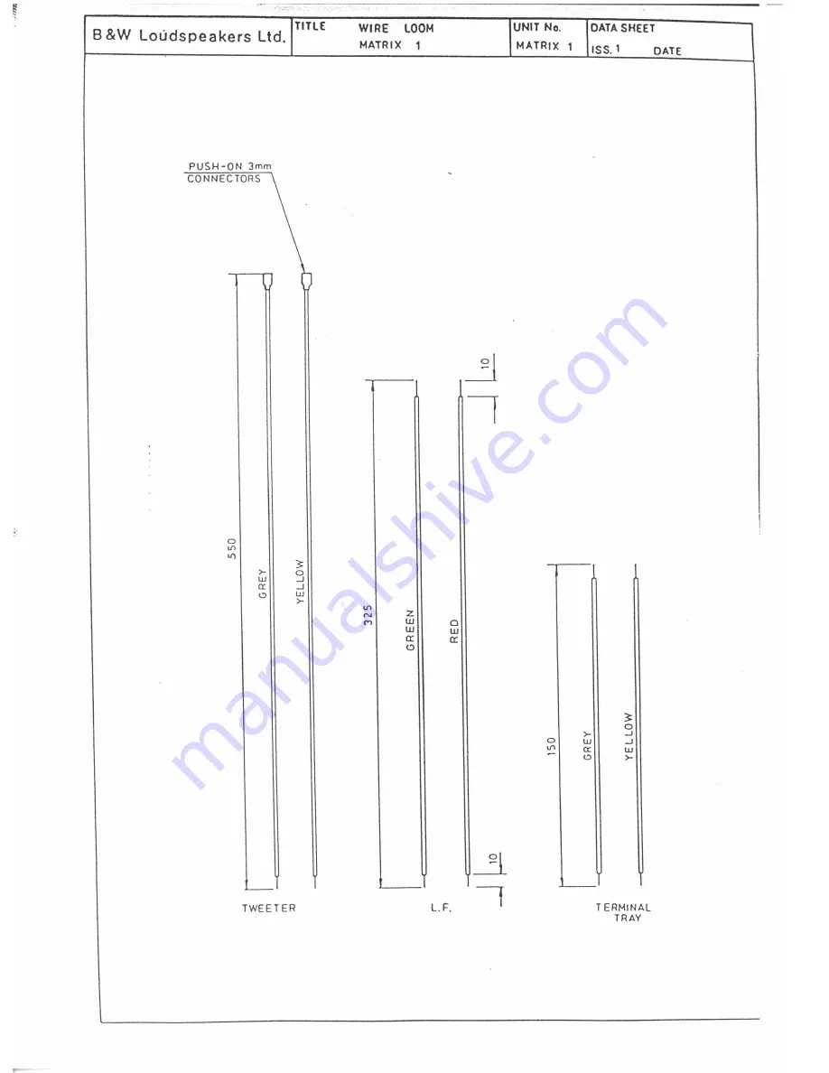 B&W electronics Matrix 1 Скачать руководство пользователя страница 13