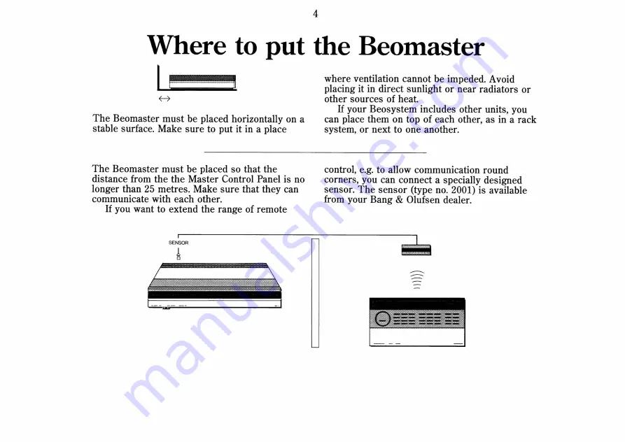 Bang & Olufsen Beomaster 5500 Скачать руководство пользователя страница 6