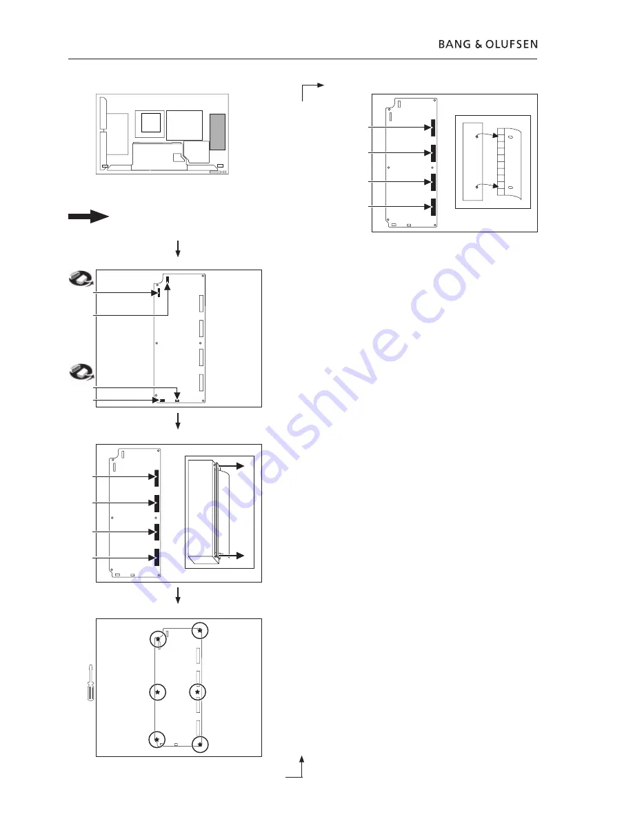 Bang & Olufsen BeoVision 4 37 SD Service Manual Download Page 34