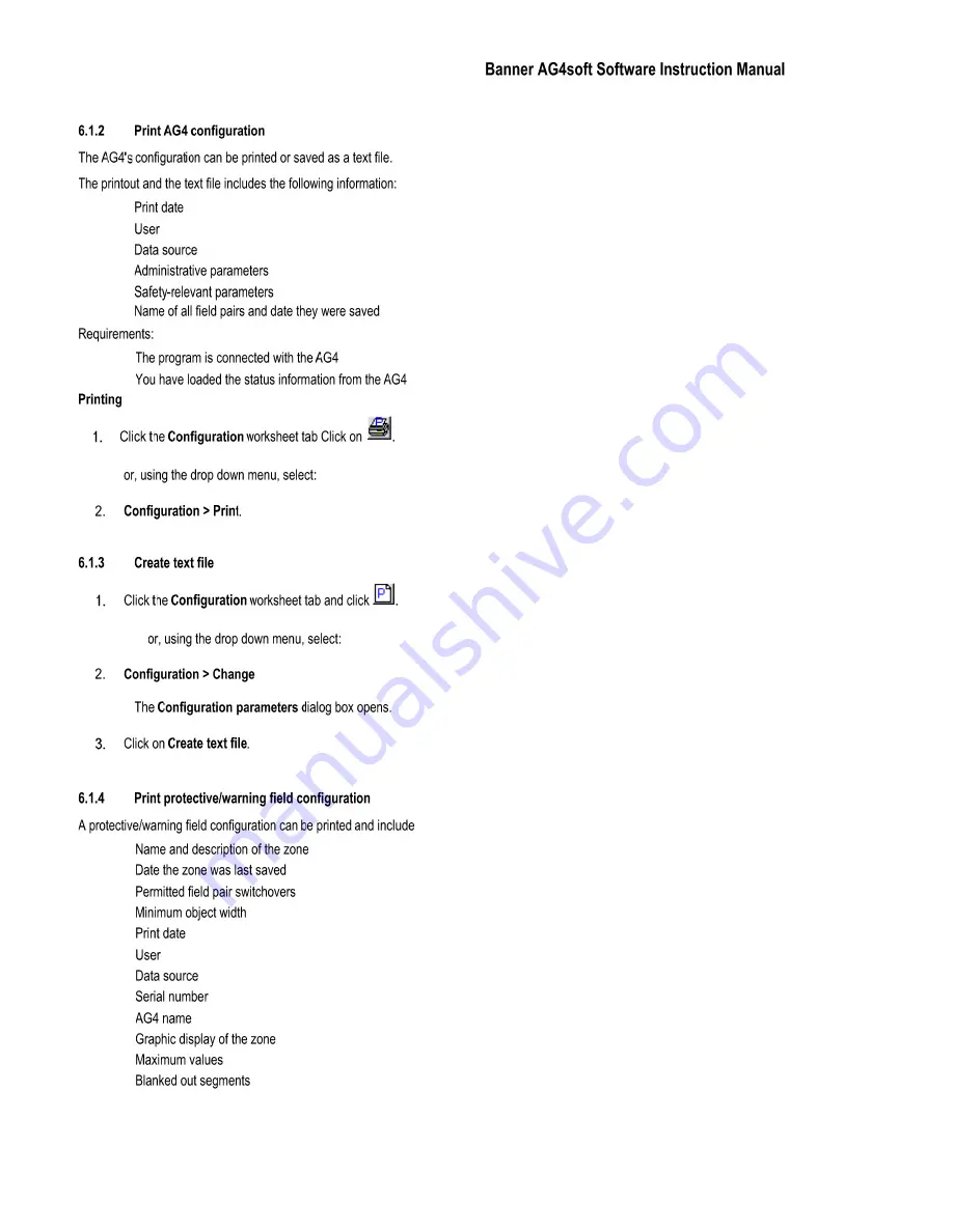 Banner AG4 Series Original Instructions Manual Download Page 40