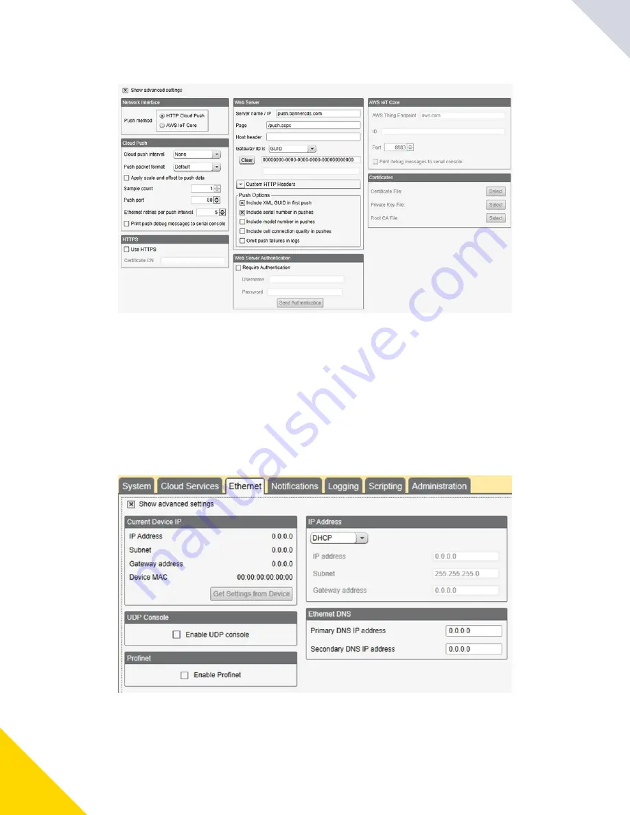 Banner DXMR90-X1 Series Instruction Manual Download Page 34