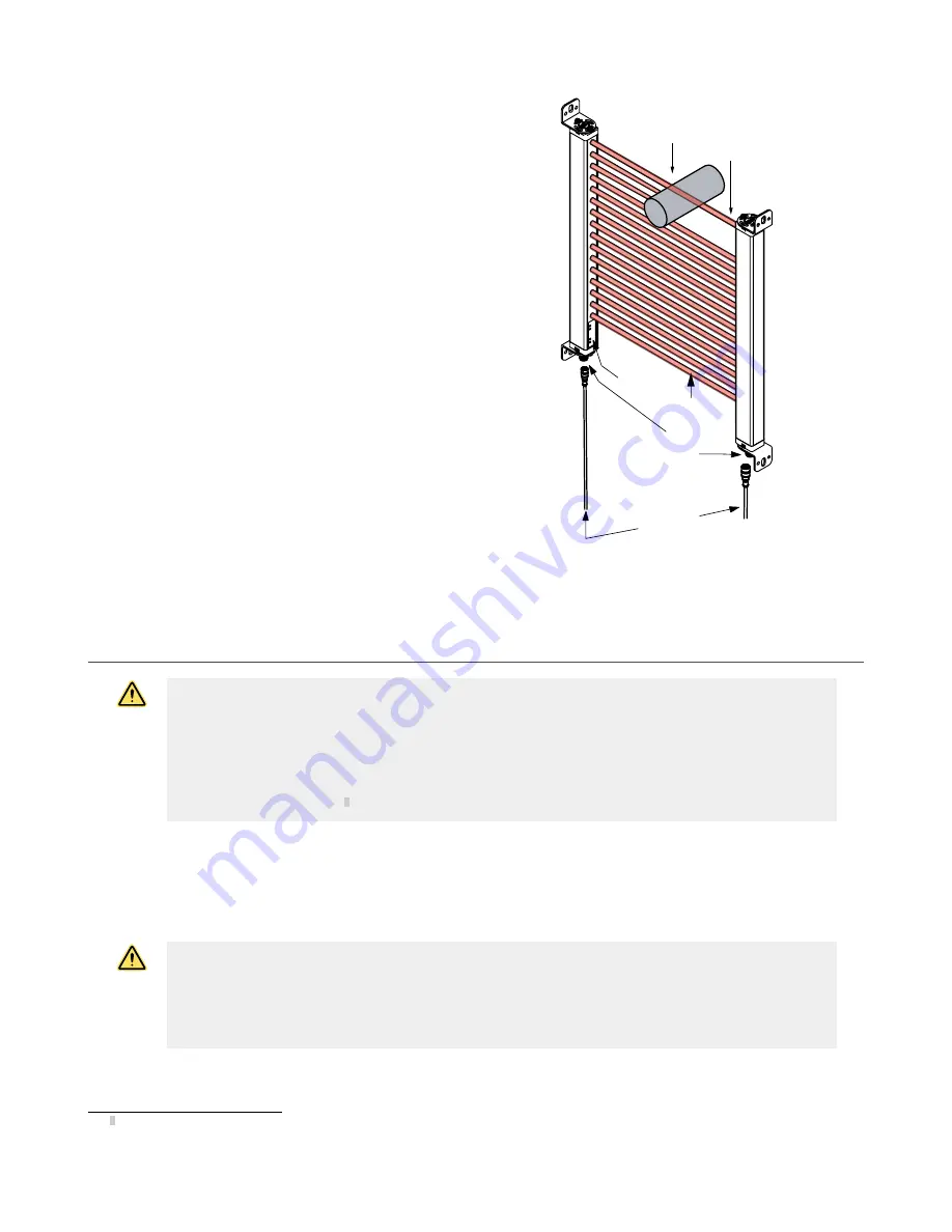 Banner EZ-SCREEN SLSP14-450Q88 Instruction Manual Download Page 7