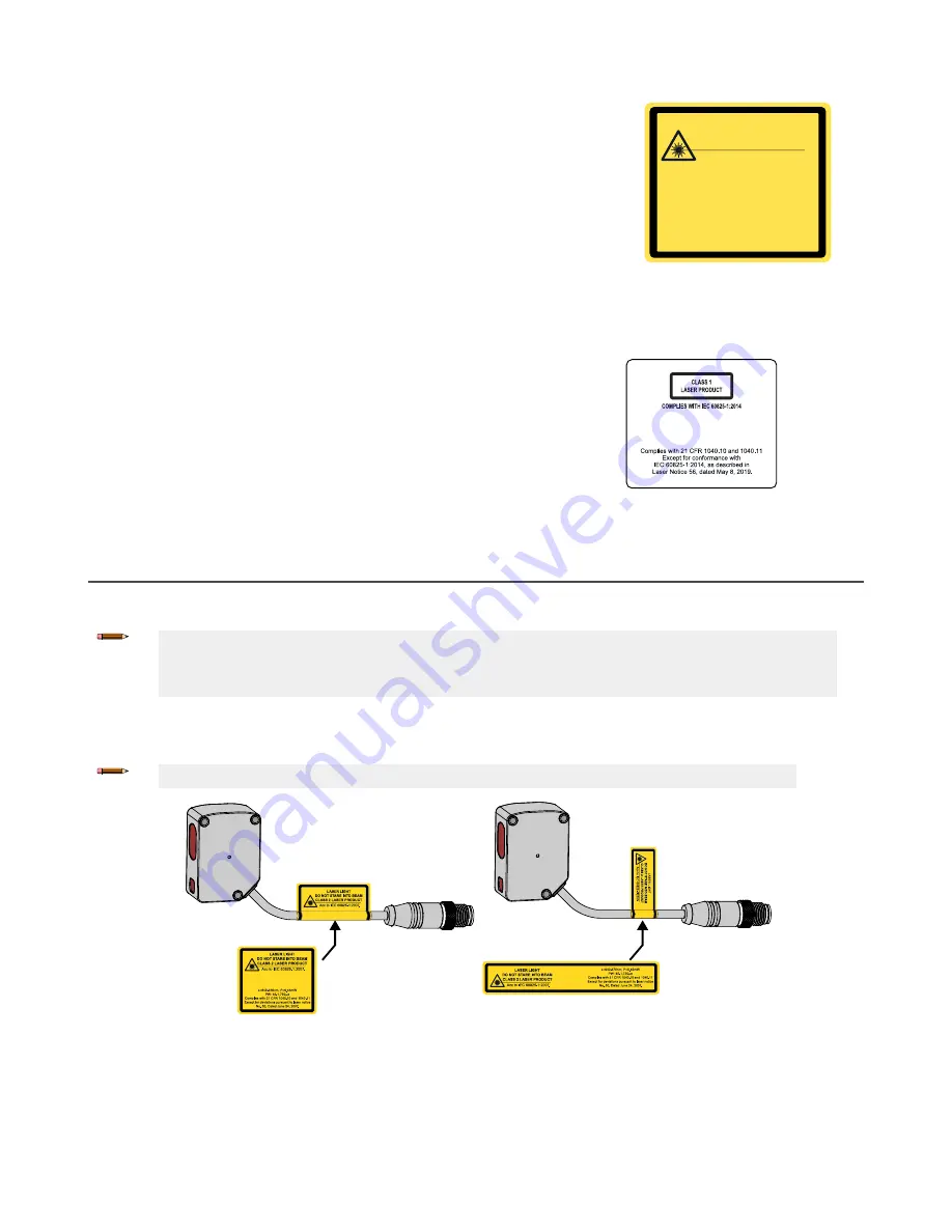 Banner L-GAGE LM150 Series Скачать руководство пользователя страница 2