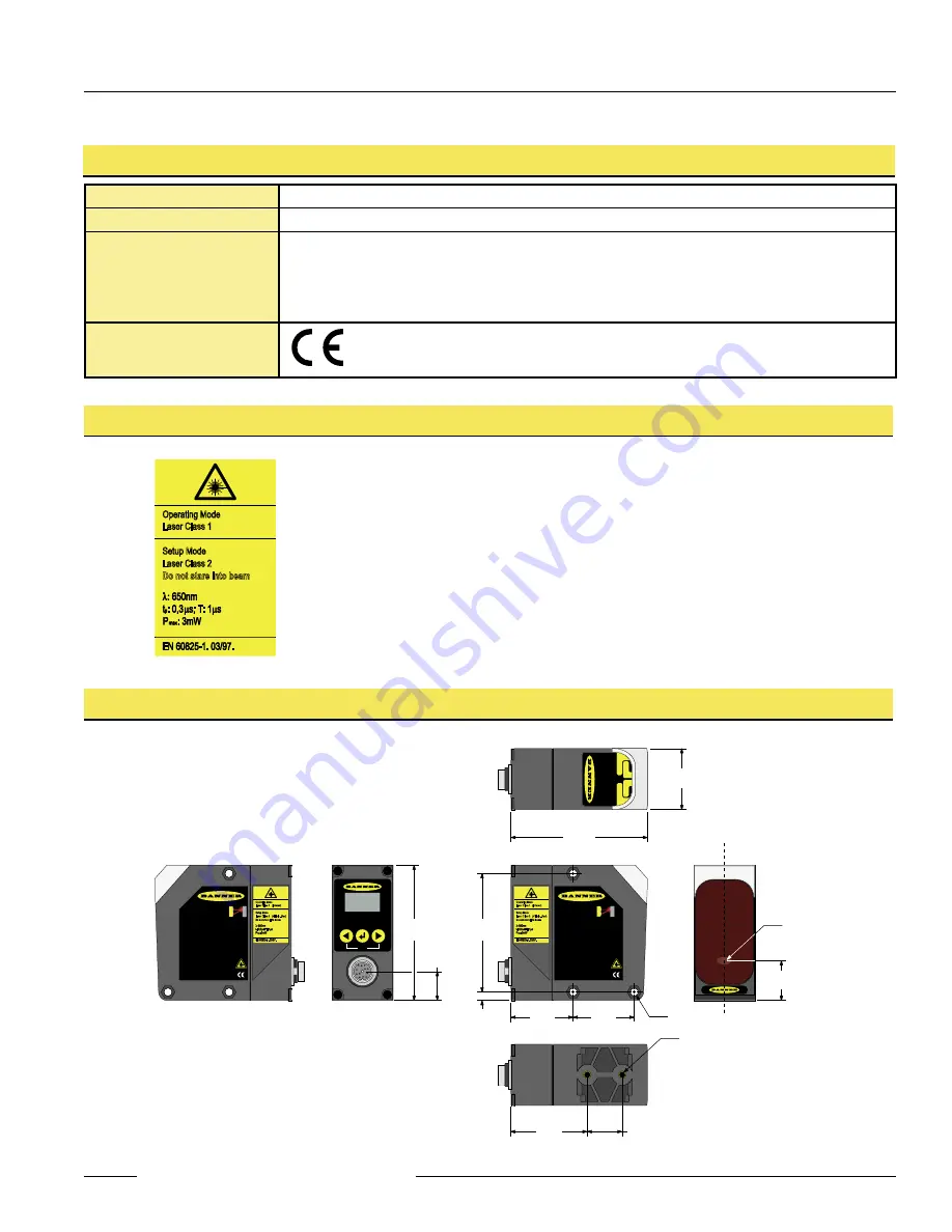 Banner L-GAGE LT7PIDQ Manual Download Page 19