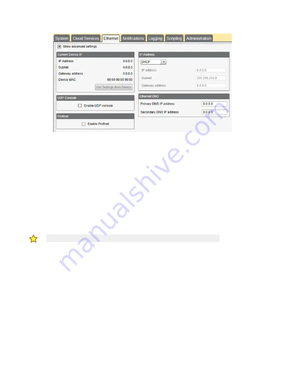 Banner Sure Cross DXM1000-B Series Instruction Manual Download Page 54