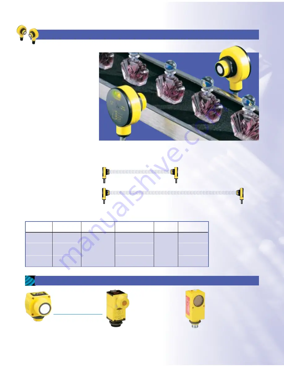 Banner U-Gage Ultrasonic Sensor Brochure Download Page 11