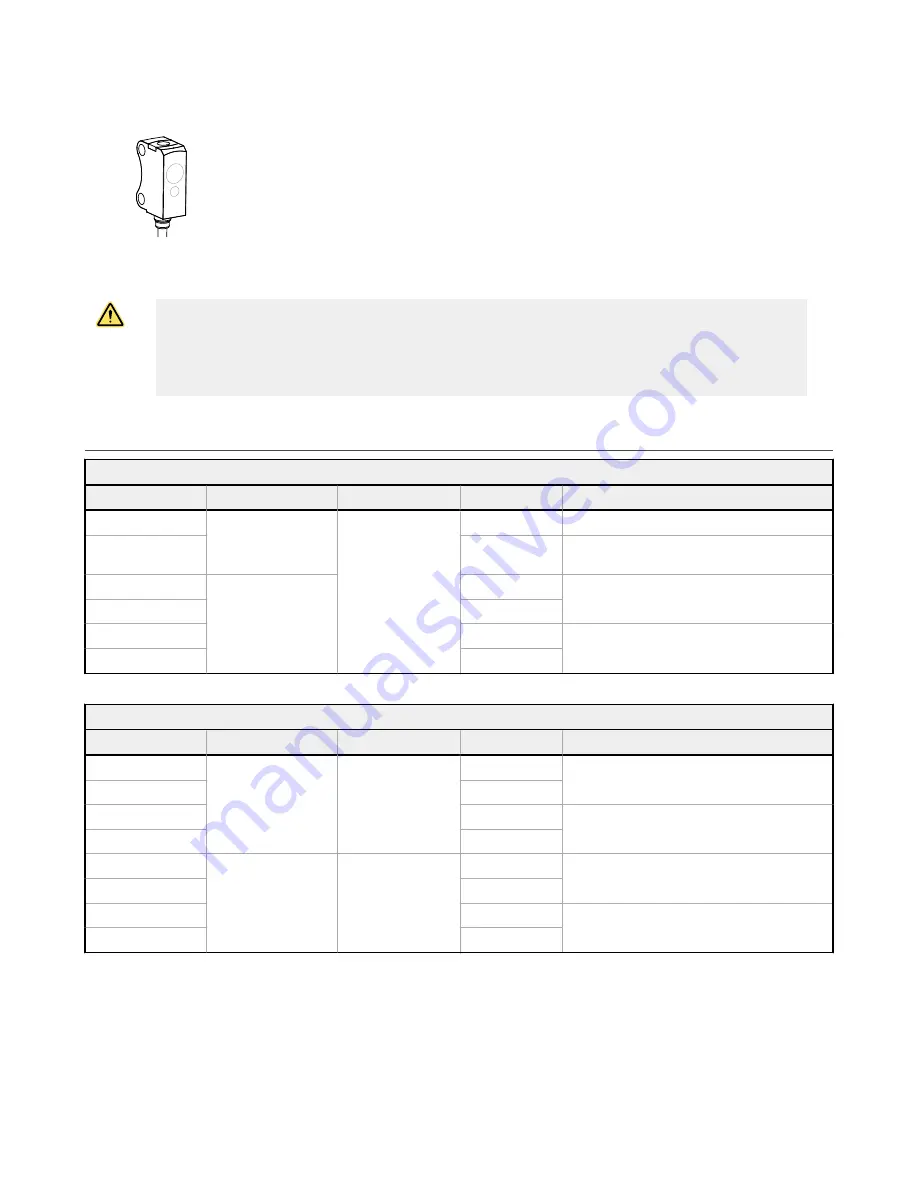 Banner VS8LEJ Instruction Manual Download Page 3