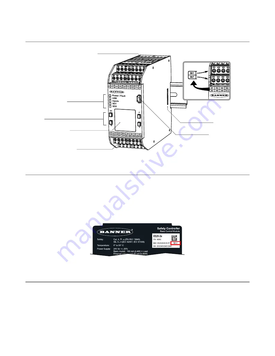 Banner XS26-2 Series Скачать руководство пользователя страница 9