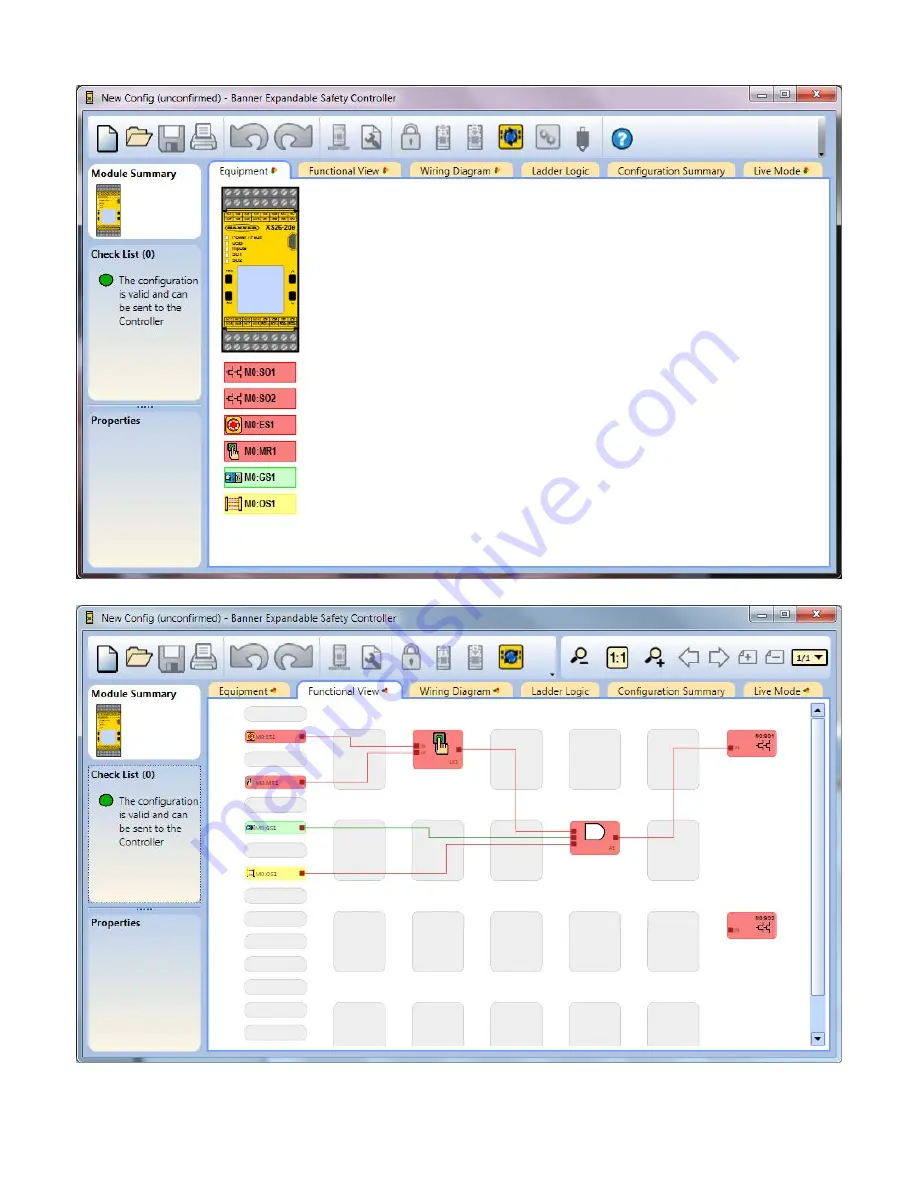 Banner XS26-2 Series Instruction Manual Download Page 116