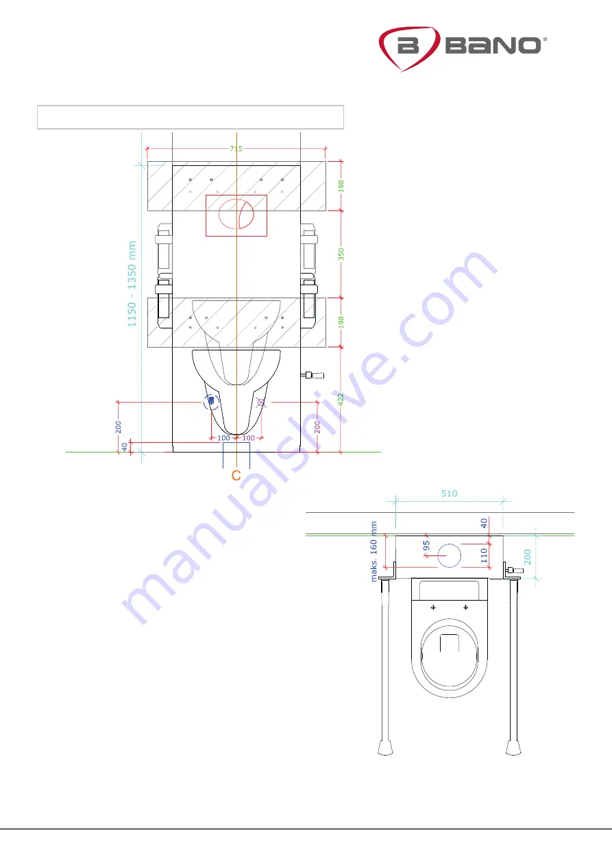 Bano 5920-BVT Installation Instructions Manual Download Page 5