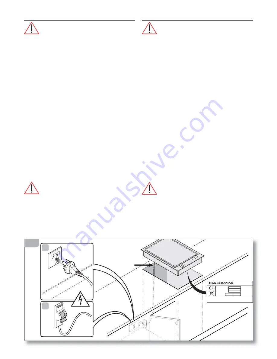 Barazza PABF36TKI Installation And Use Manual Download Page 8