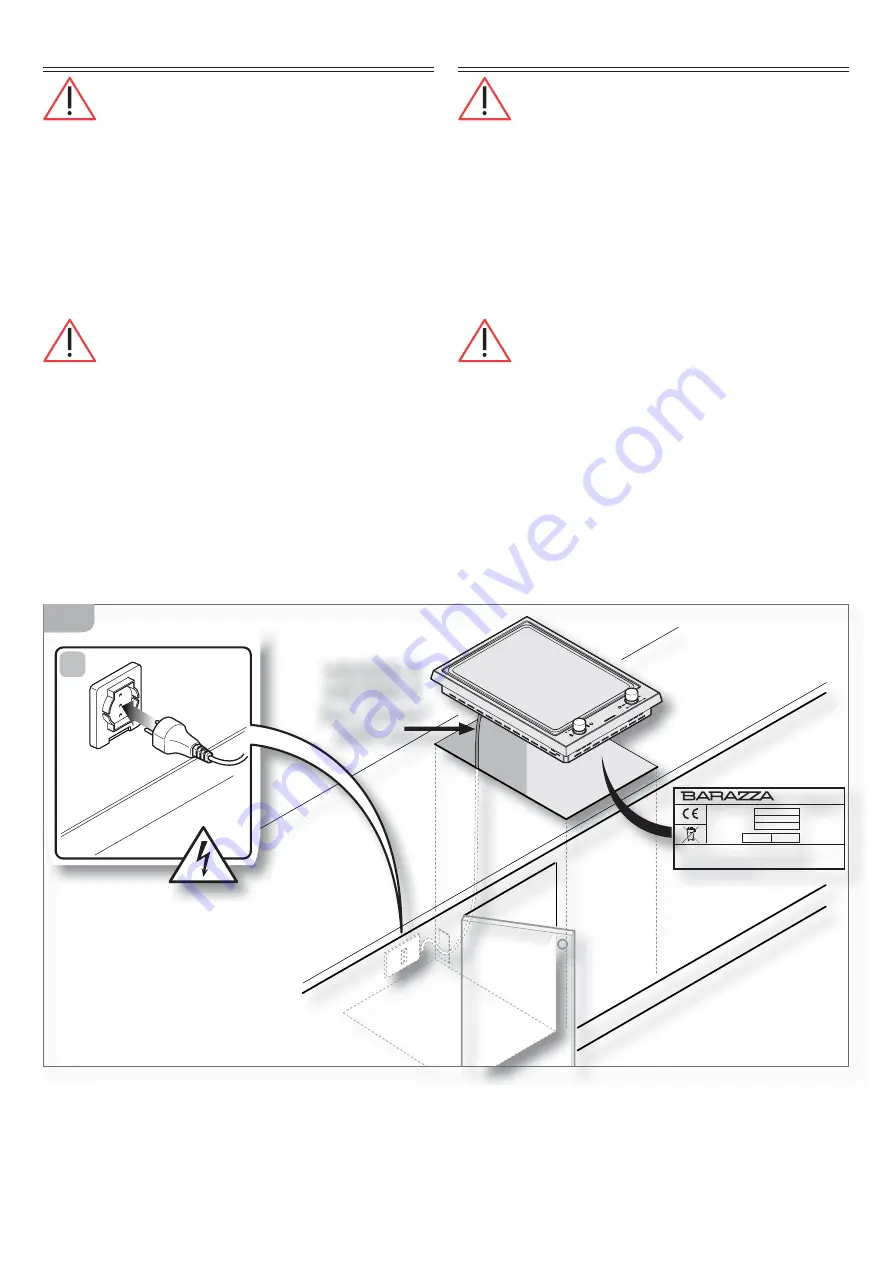 Barazza Thalas 1PTFTK 00 Series Installation And Use Manual Download Page 8