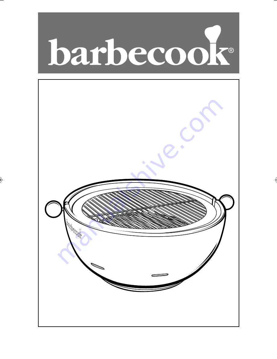 Barbecook AMICA 223.1400.050 Скачать руководство пользователя страница 1