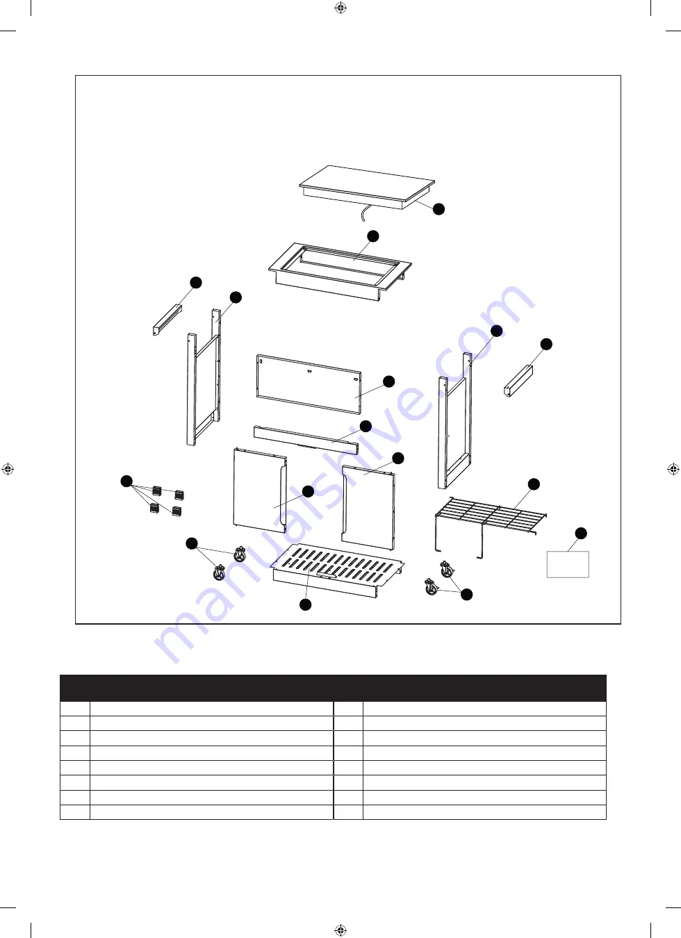 Barbecook Brahma K Induction Installation Instructions Manual Download Page 6