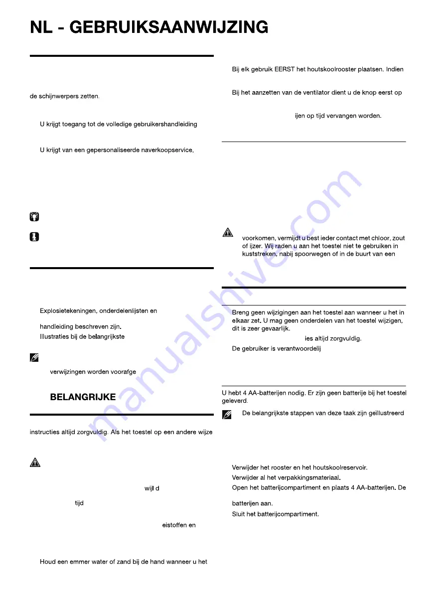 Barbecook CARLO User Manual Download Page 9