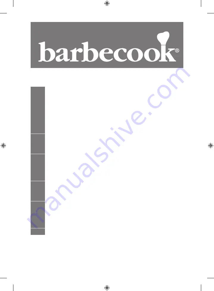 Barbecook MAJOR KIWI Quick Start Manual Download Page 8