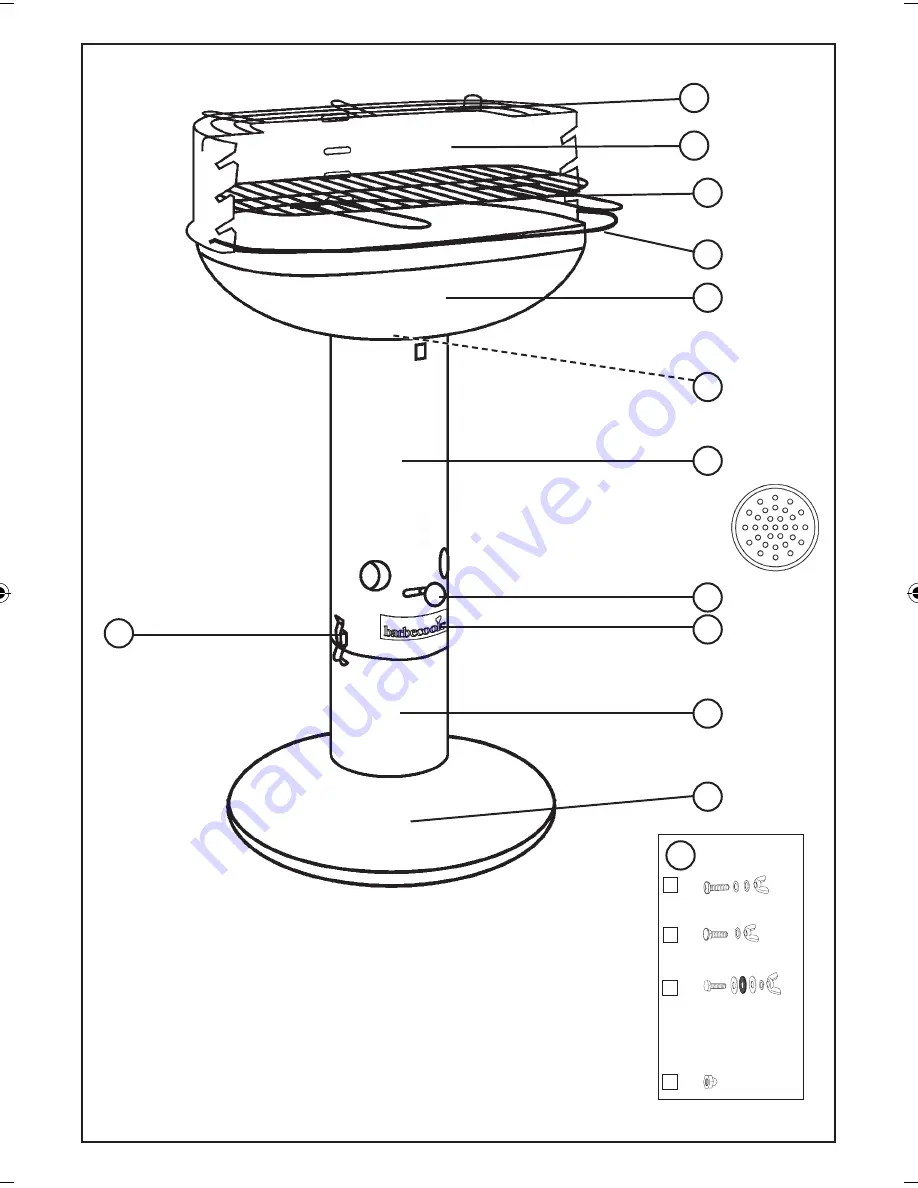 Barbecook Optima Inox Скачать руководство пользователя страница 8